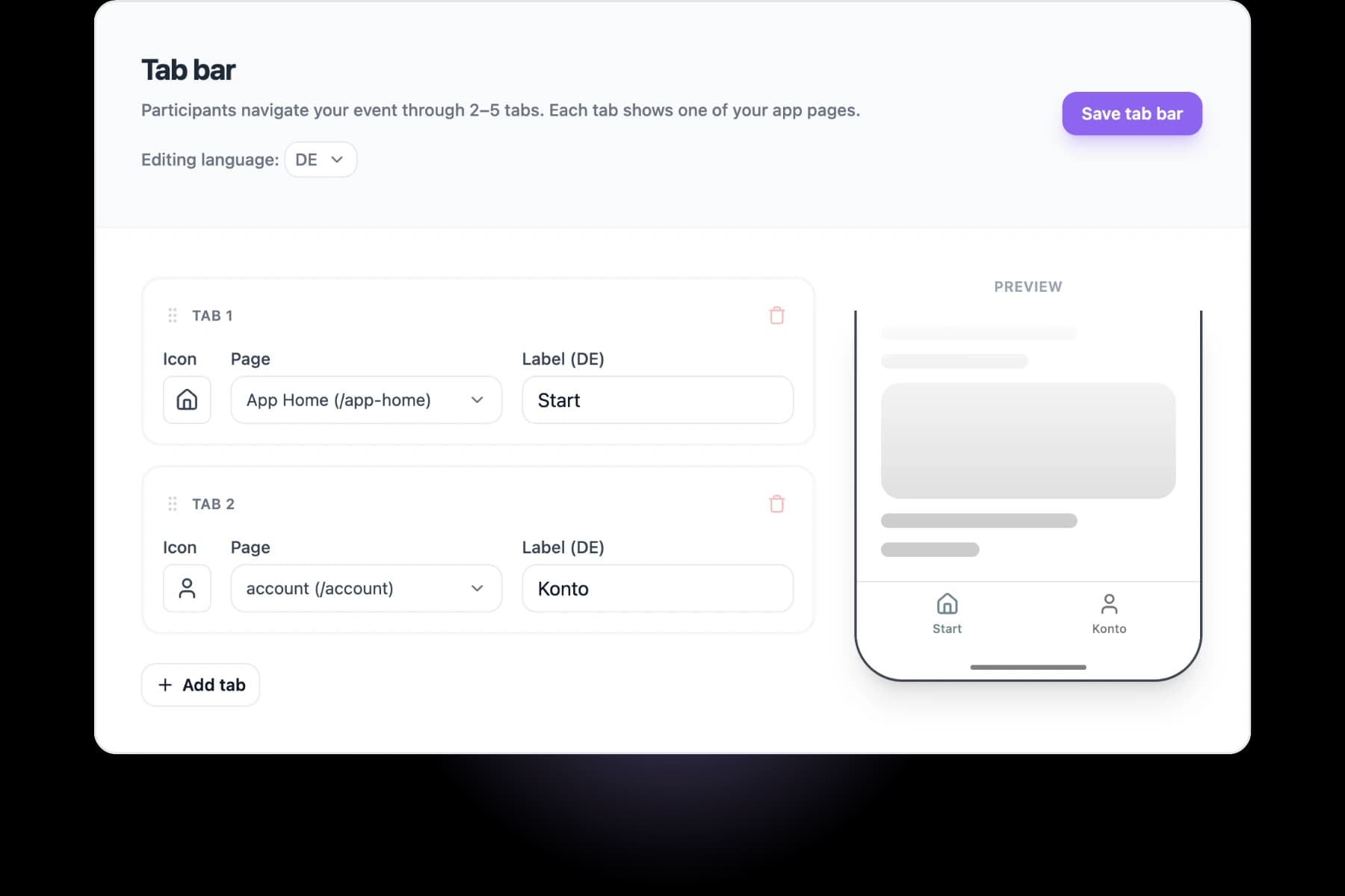 Mobile App Editor