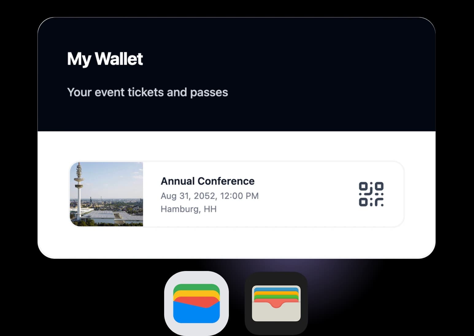 Ticket payment and checkout screen